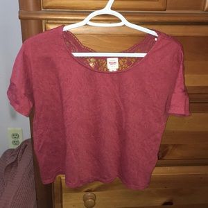 Short sleeve top, size small